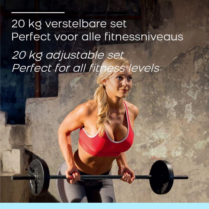 Verstelbare Halterset - 20 kg 6/7