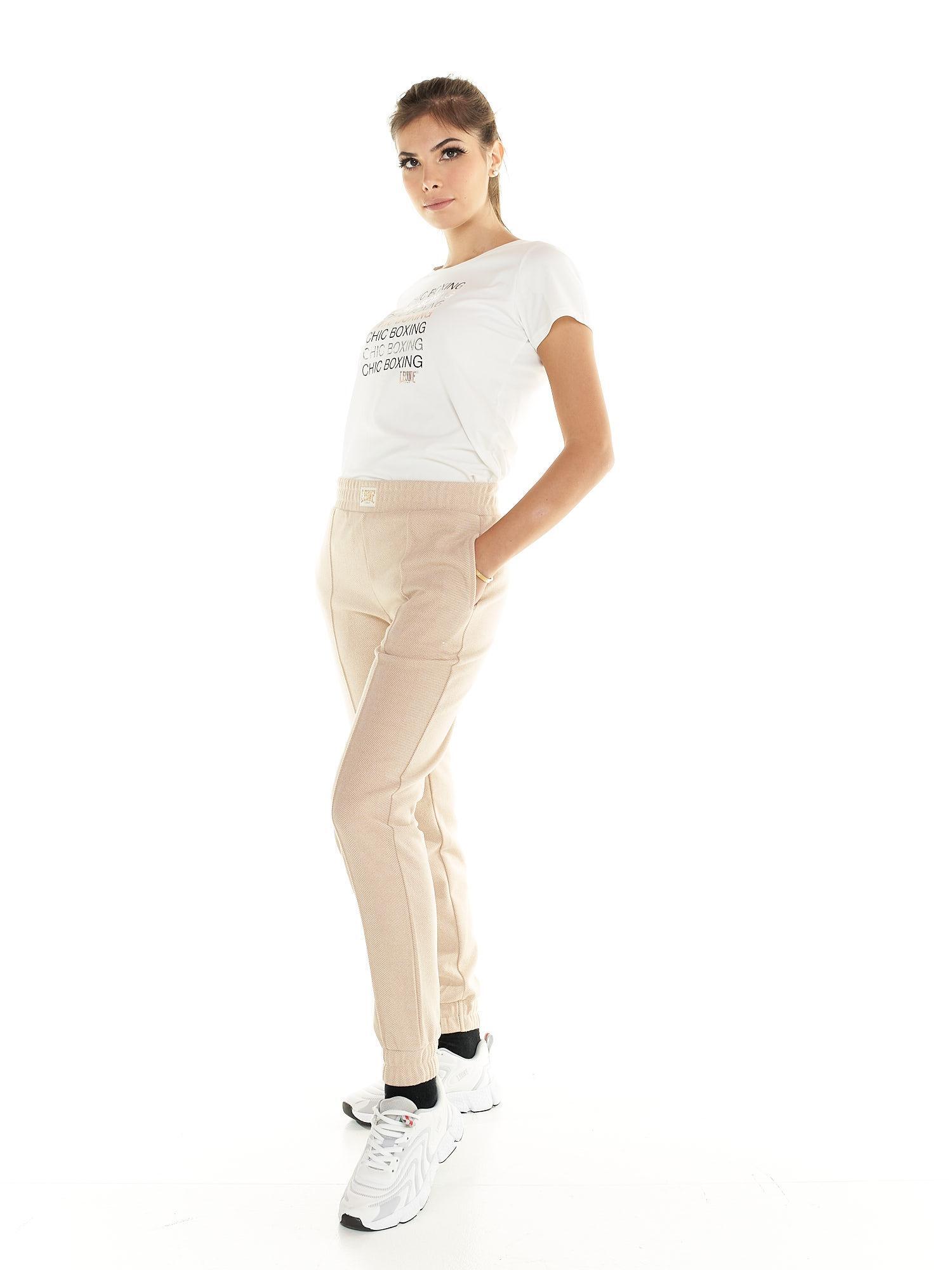 Pantalon femme Leone avec revers Winter Chic Boxing 2/8
