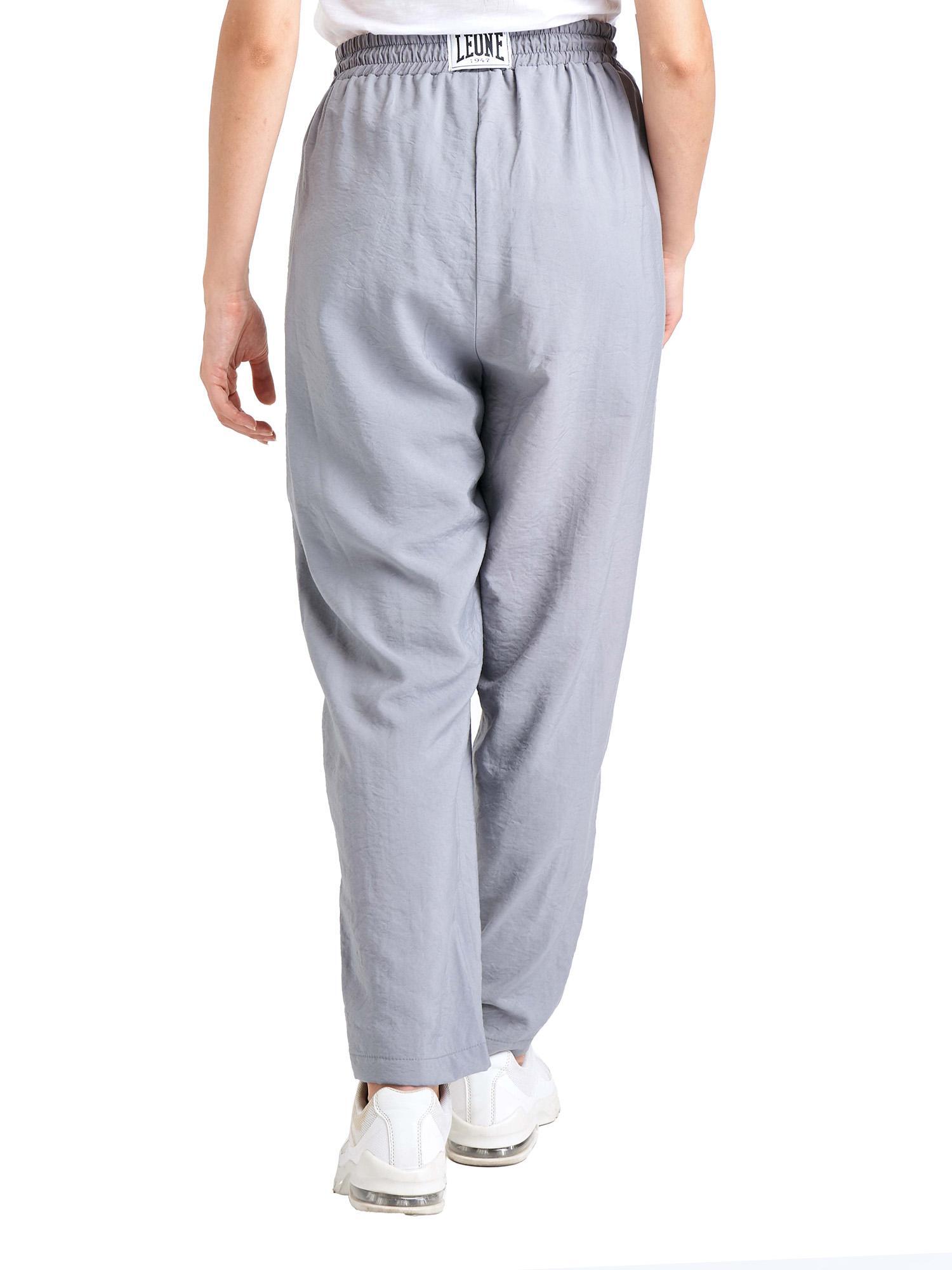 Pantalón de raso de mujer brillante 4/5