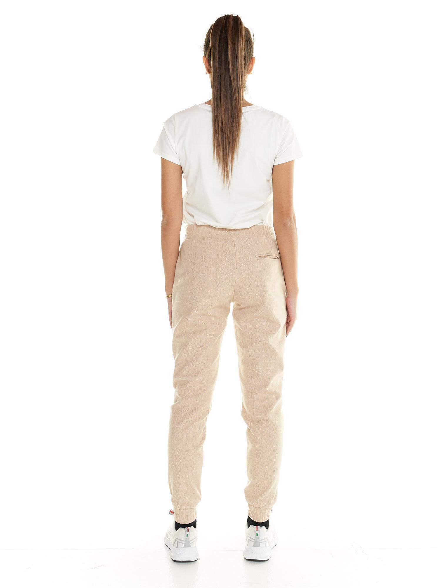 Pantalon femme Leone avec revers Winter Chic Boxing 4/8