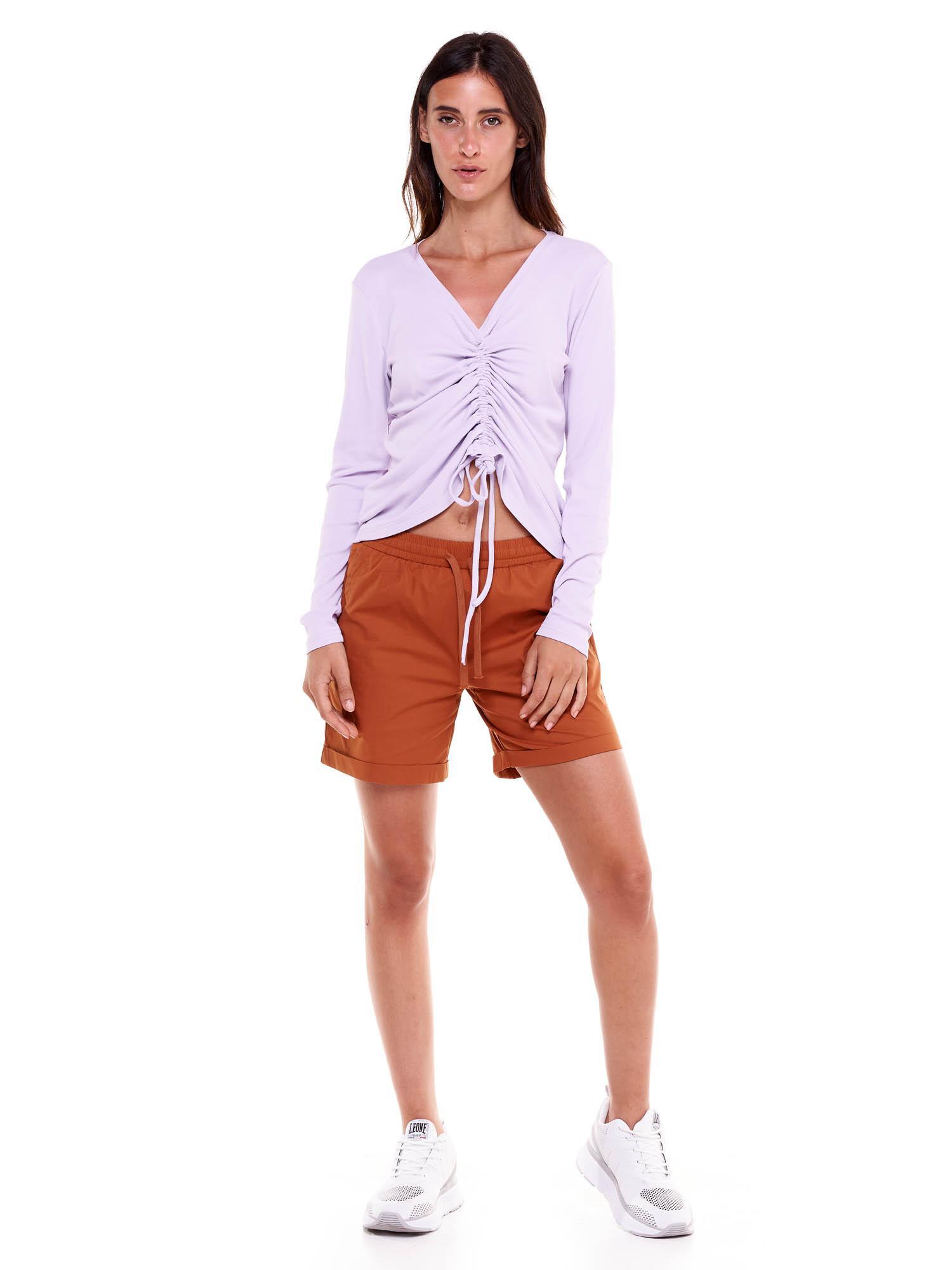 T-shirt à lacets femme Earth Tones 2/8