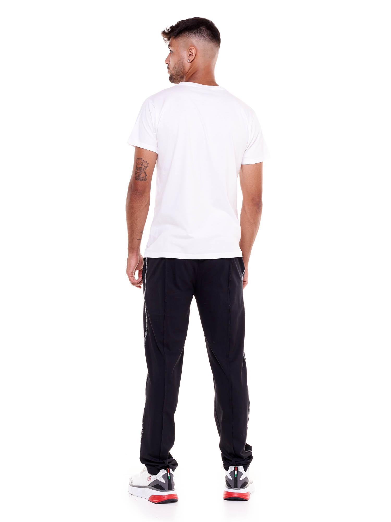 Tricou bărbătesc cu logo mare Sporty 4/5