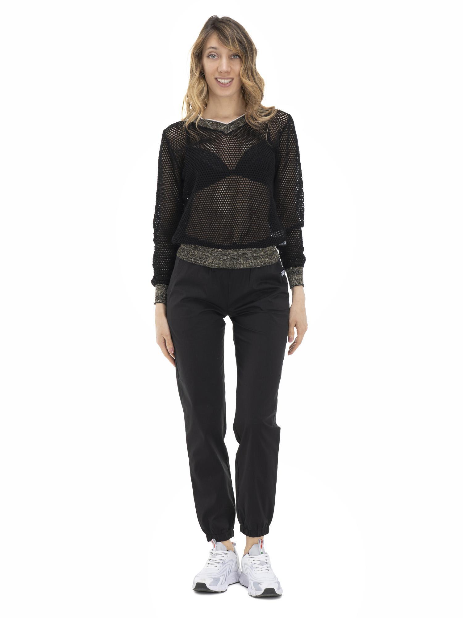 Dames mesh sweatshirts in aardetinten 2/8