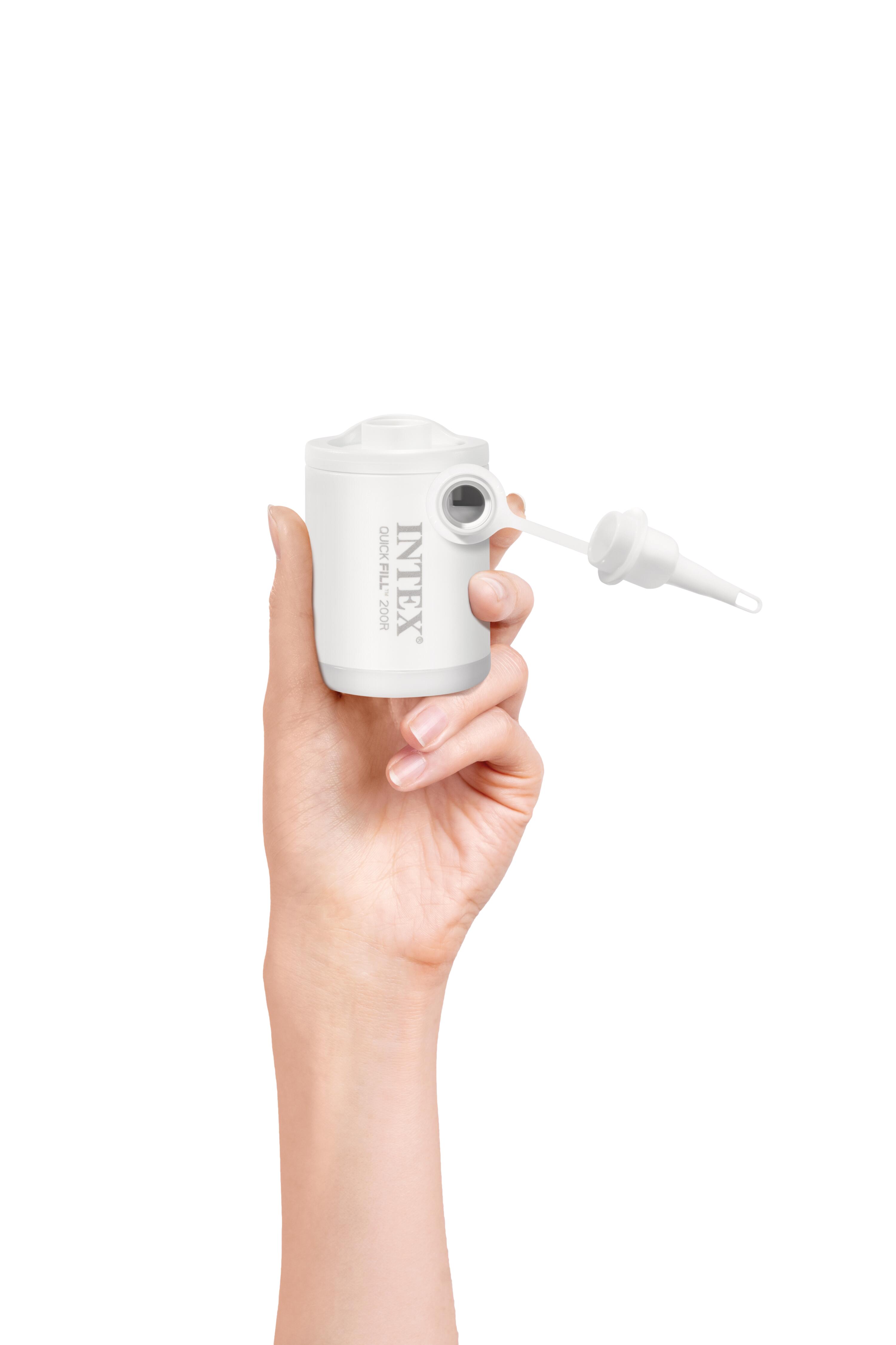 Mini hinchador eléctrico con linterna QuickFill USB200R 6/7