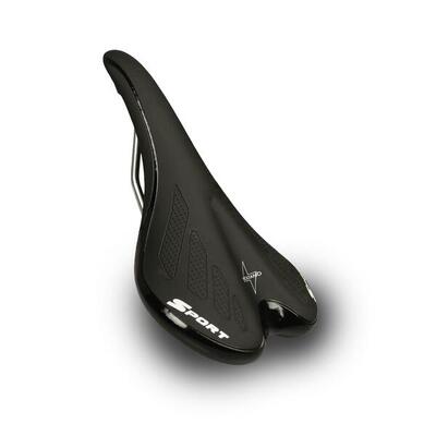 Voltano race / mtb fietszadel – unisex – zwart