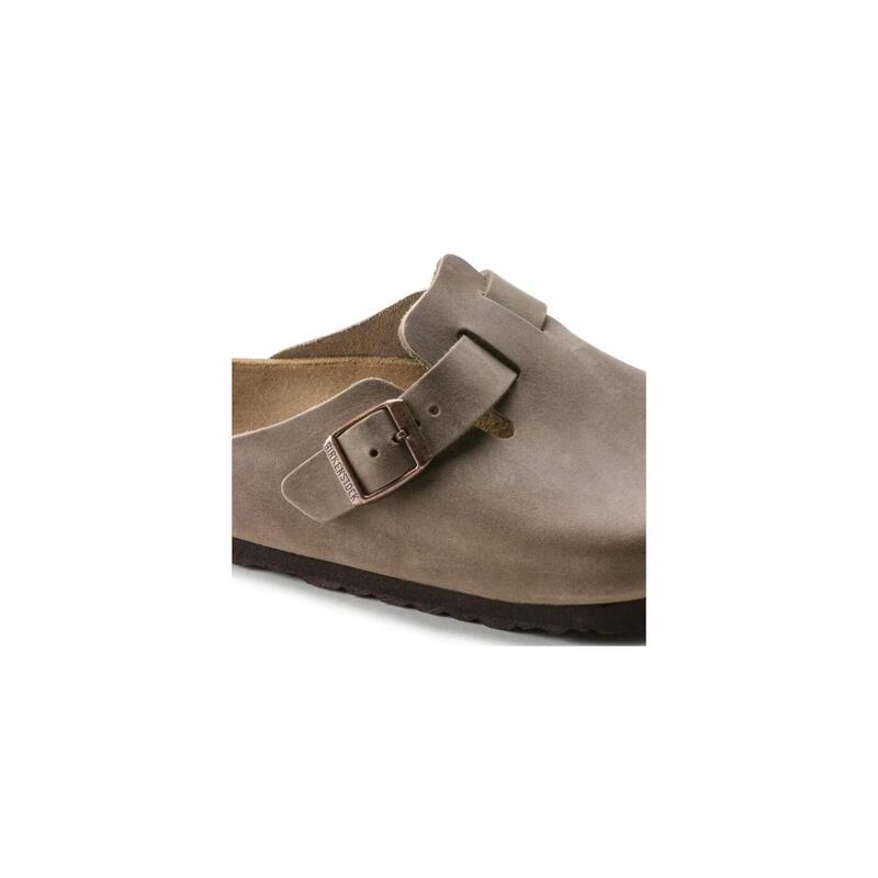 Sandale Birkenstock Boston înguste bej unisex