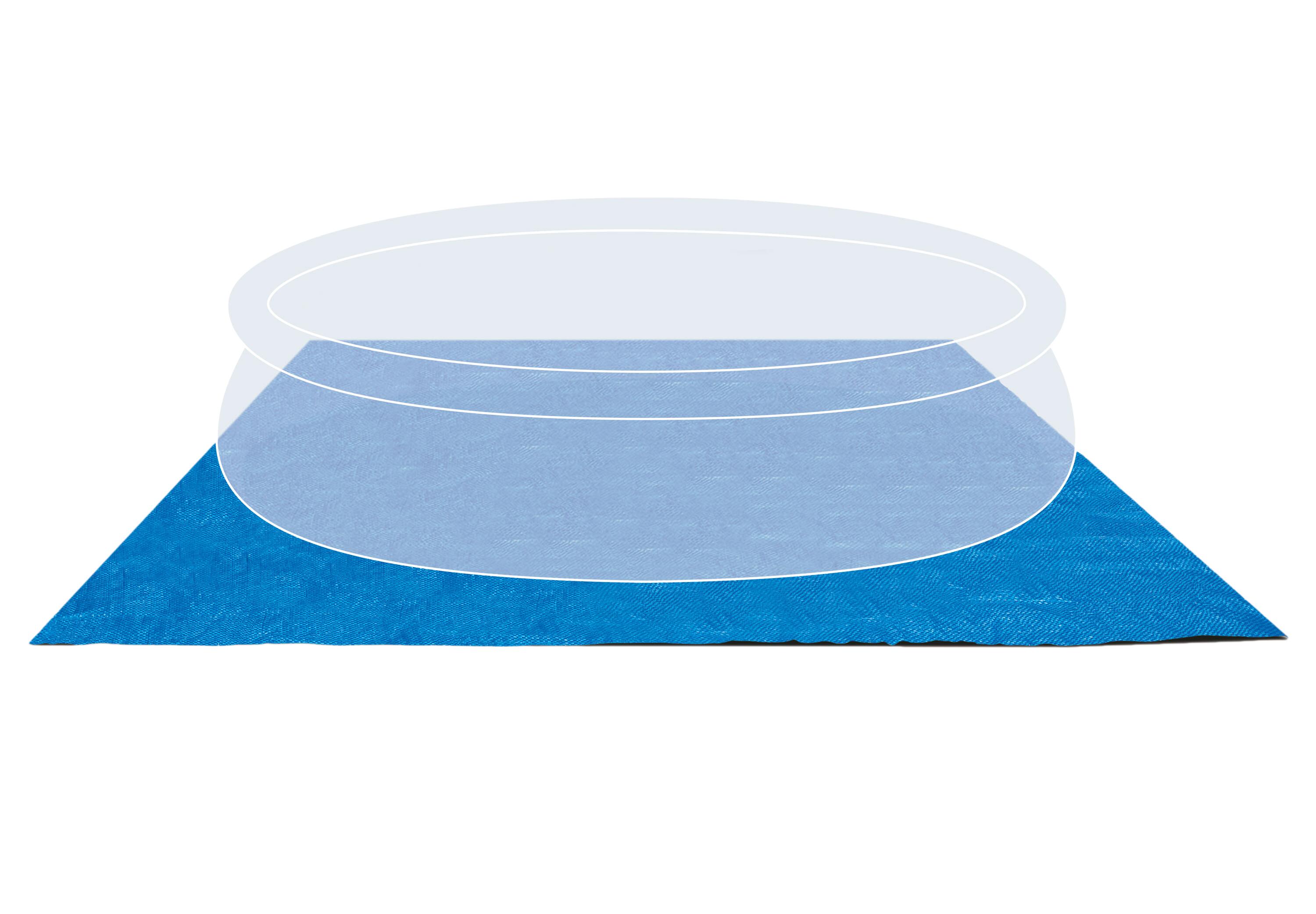Intex 28048NP - Telo Base per Piscina Fuori Terra 244-457 cm, 472x472 cm 2/5