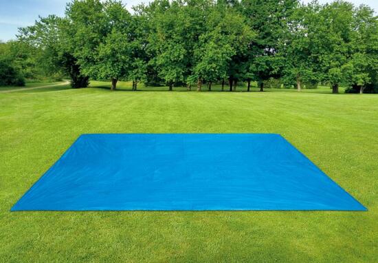 Tapis de sol universel pour piscines jusqu'à Ø 457 cm bleu