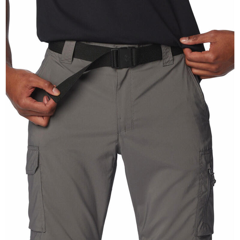 Pantalon trekking bărbați Silver Ridge Utility Convertible, gri