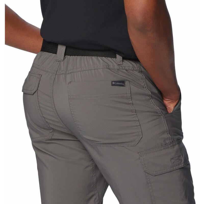 Pantalon trekking bărbați Silver Ridge Utility Convertible, gri