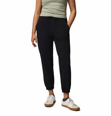 Broek bergwandelen dames pinetown canyon™ jogger - zwart
