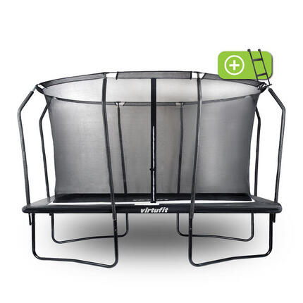 Premium-Trampolin mit Sicherheitsnetz – rechteckig – 244 x 366 cm