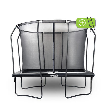 Trampoline Premium avec Filet de Sécurité - Rectangulaire - 183 x 274