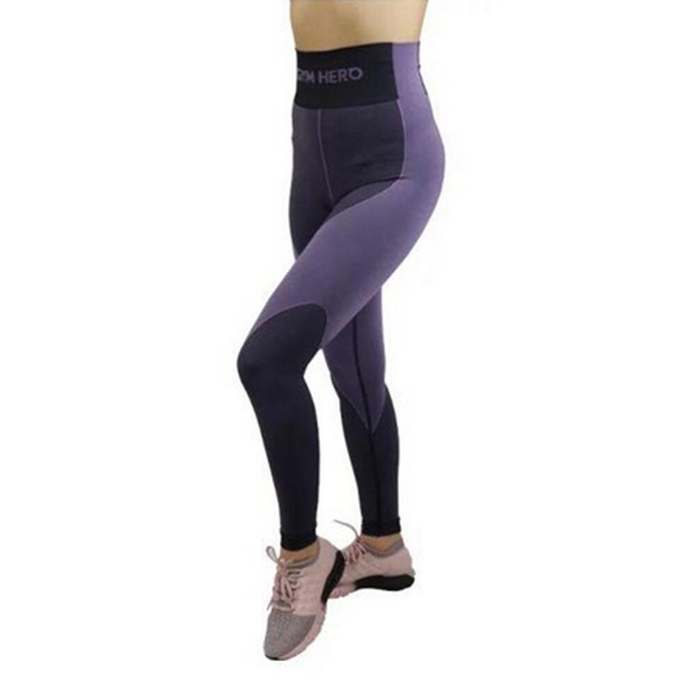 Pantacollant Erica Donna Gym Hero Violetto 3/4