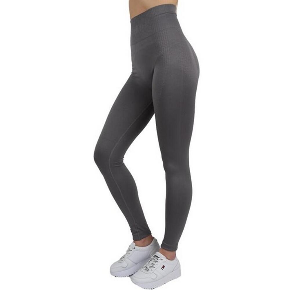 Legging Femme (Gris) 3/4