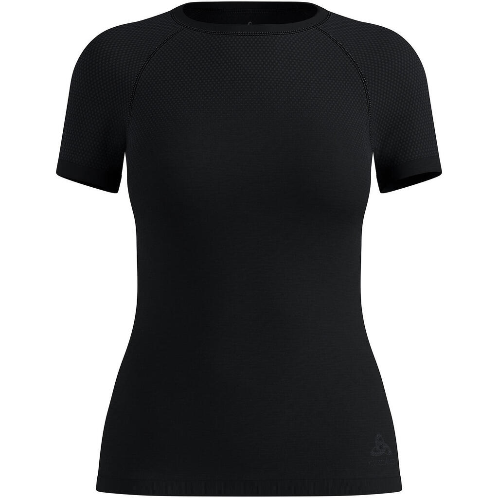 Koszulka damska ODLO BL TOP crew neck s/s PERFORMANCE X-LIGHT czarna