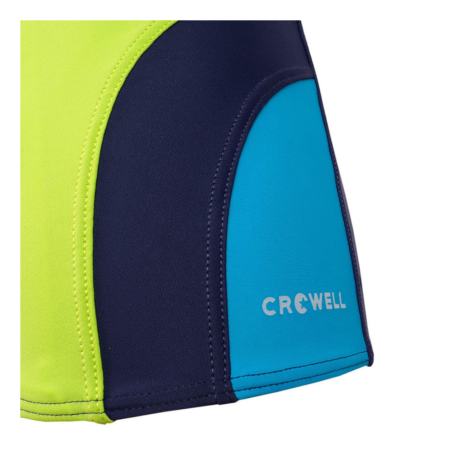 Costume Da Bagno A Pantaloncino Uomo Crowell Sykes Blu Navy Blu Verde 3/3