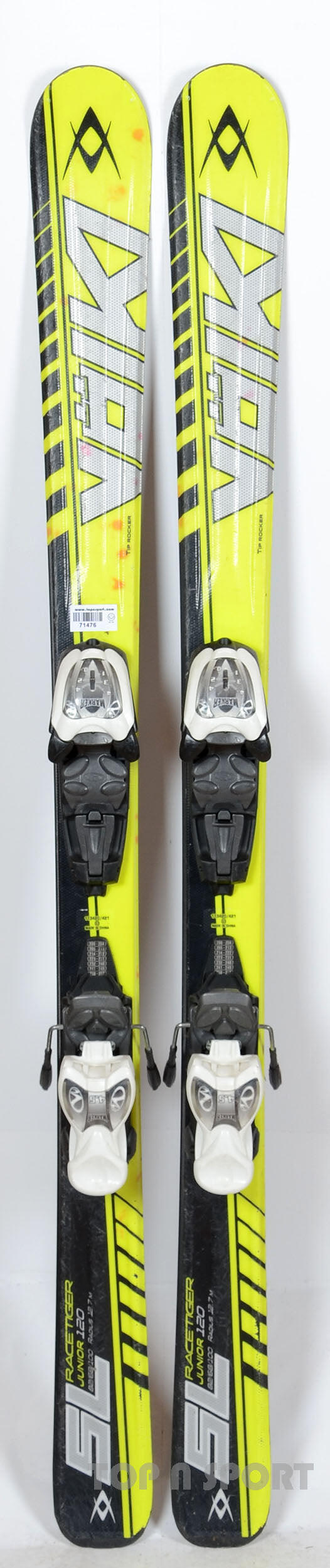 RECONDITIONNE - Skis junior Völkl RACETIGER SL MOTION JR - BON 2/5