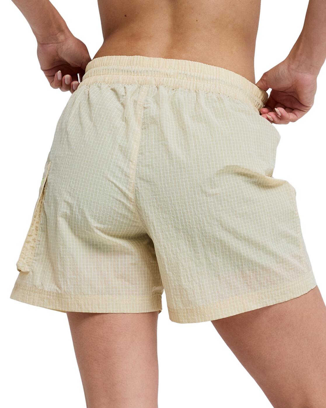 Short de sport taille élastique BOUNDLESS SPIRIT 2 Beige Femme 2/4