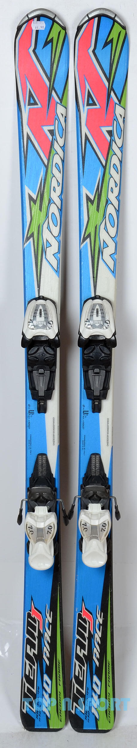 RECONDITIONNE - Skis junior Nordica TEAM J RACE - BON 4/5