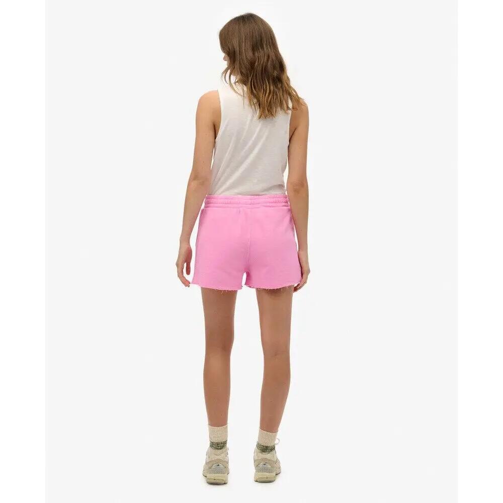Logo-Shorts aus Garment-Dye für Damen Superdry 4/5