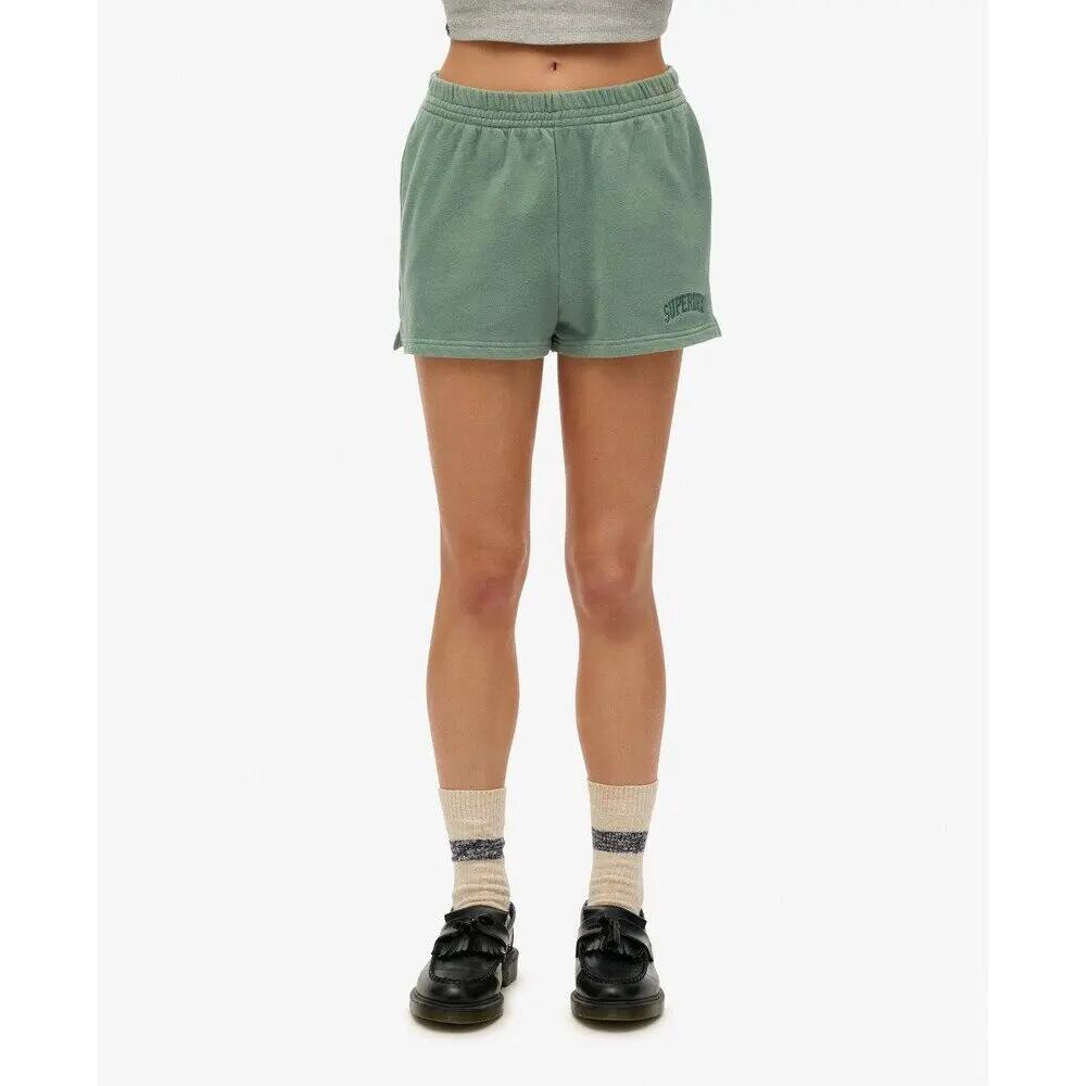 Short ricamato tono su tono Essentials atletico donna Superdry 2/7
