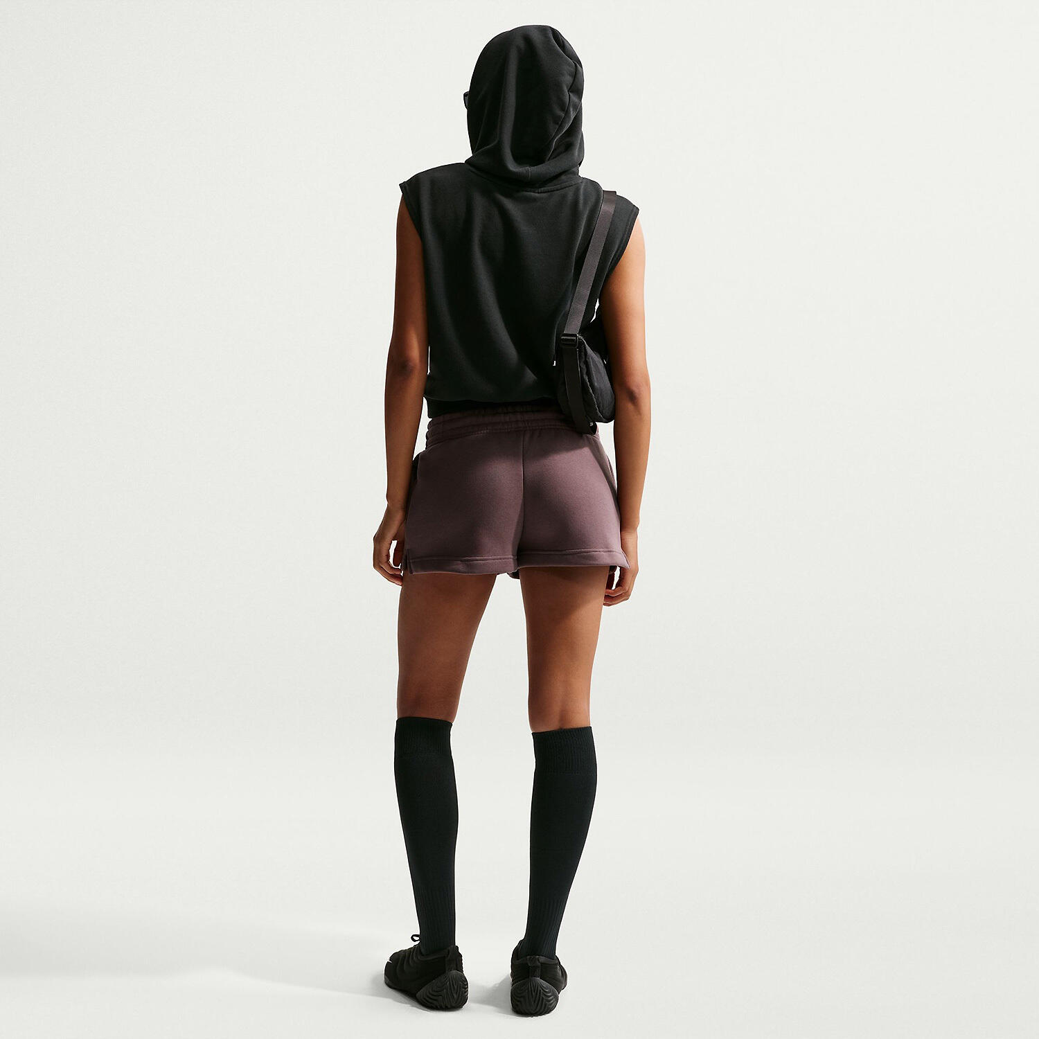Damen Shorts W NSW PHNX FLC MR STD SHORT 5/5