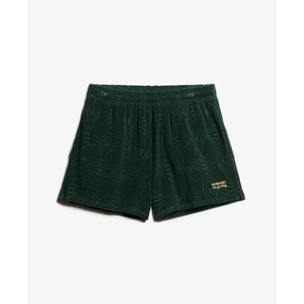 Korte badstof short voor dames Superdry