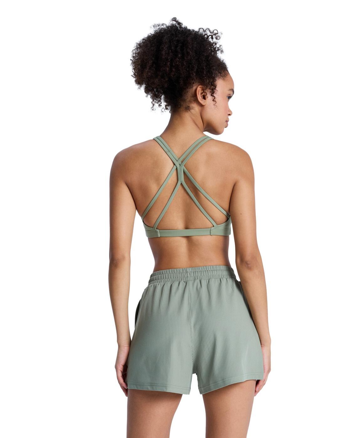Short de sport RISE & VIBE Vert Femme 2/4