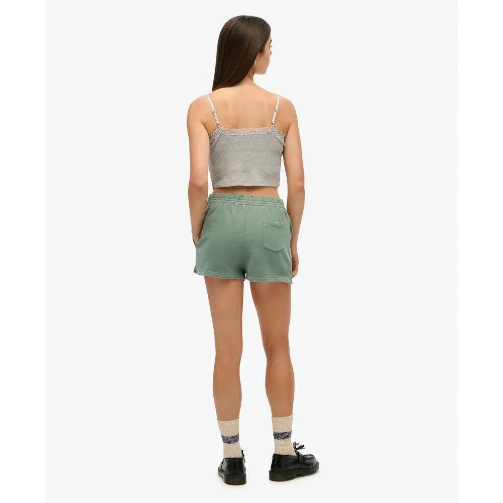 Short ricamato tono su tono Essentials atletico donna Superdry 6/7