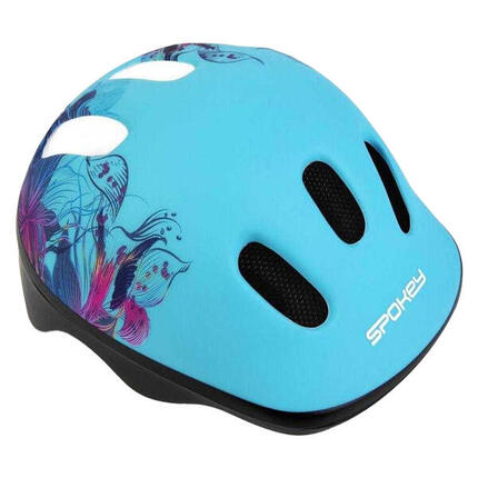 Kask Rowerowy W Kwiaty Dla Dzieci