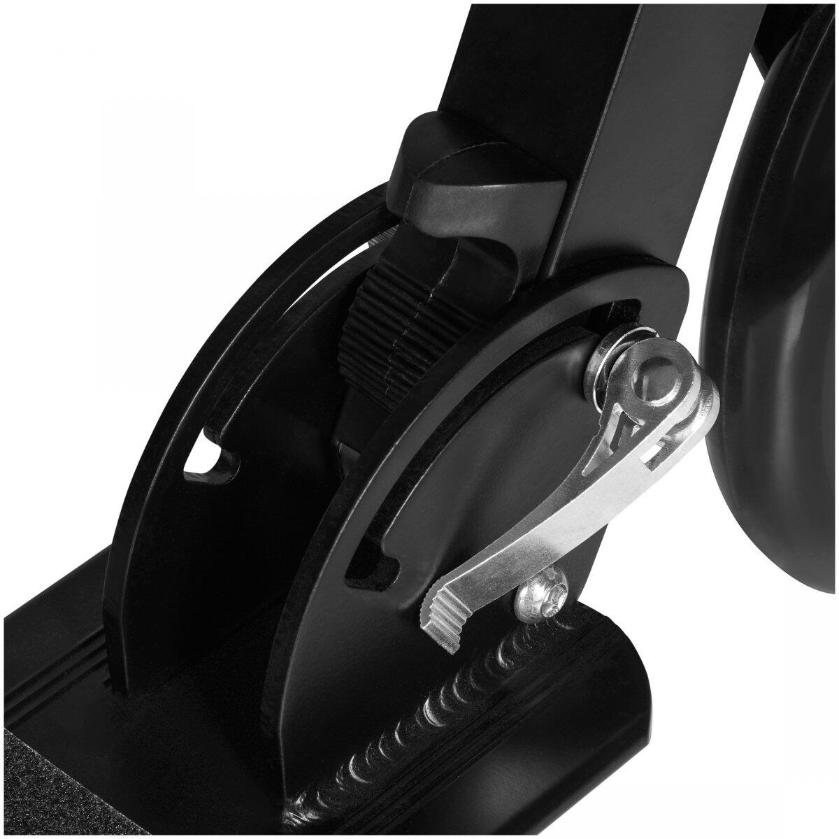 Monopattino Urbano Rockster Nero Ruote 200mm ABEC-7 Pieghevole 100kg EN71 6/7