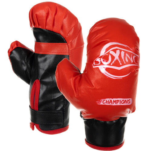Set box copii cu para gonflabila, manusi si pompa, reglabil 70-104 cm