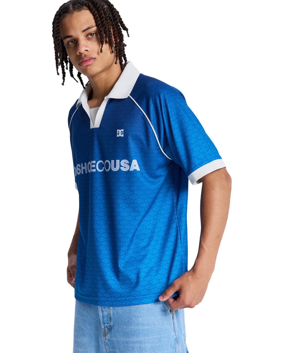 Voetbalshirt DC SOCCER Blau Heren 3/4