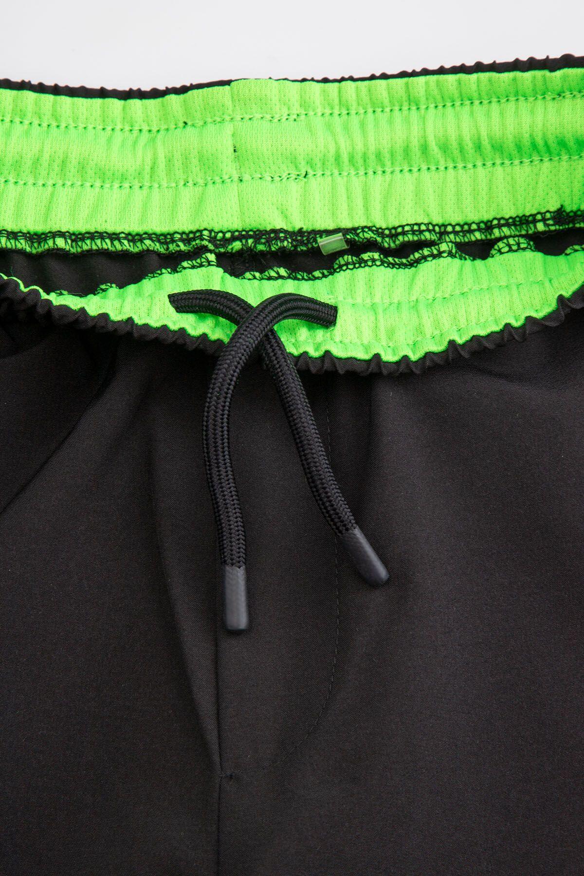 Shorts de sport enfant WL6 noir 3/6