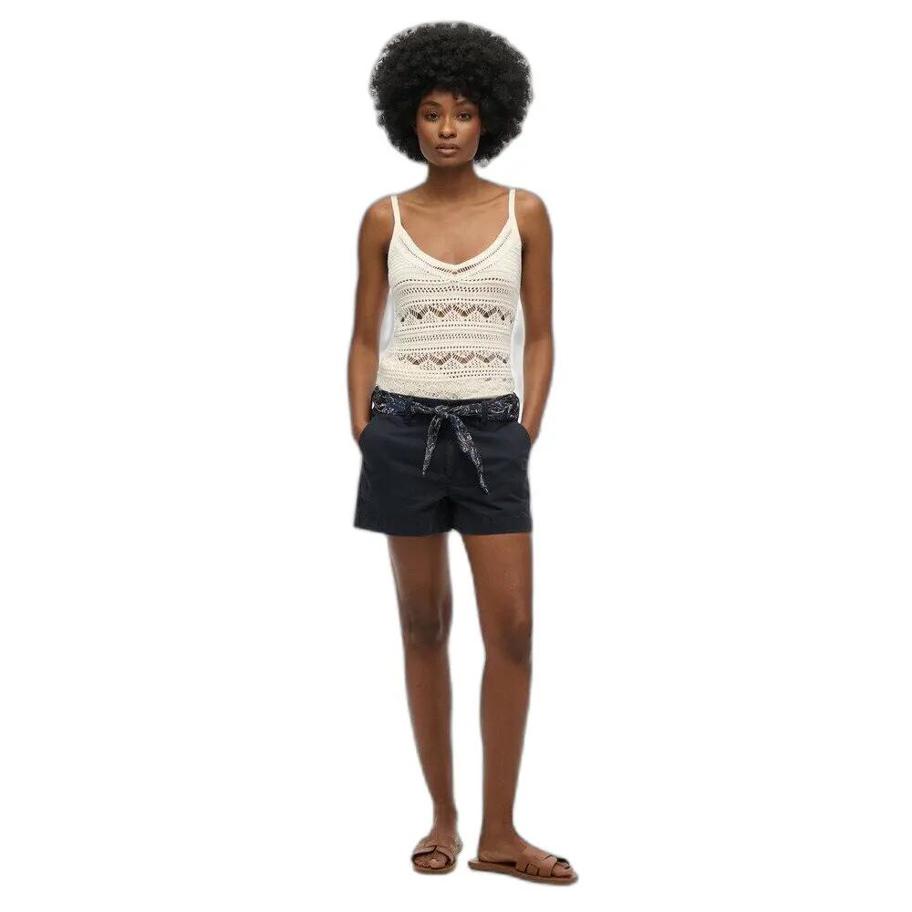 Klassieke korte chino voor vrouwen Superdry 2/5