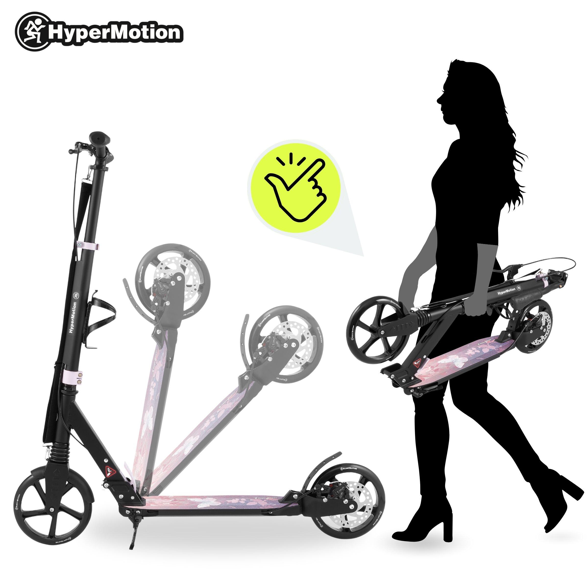 Monopattino Skyline Rosa Freno a Disco Doppia Sospensione Max 100kg EN71 7/7