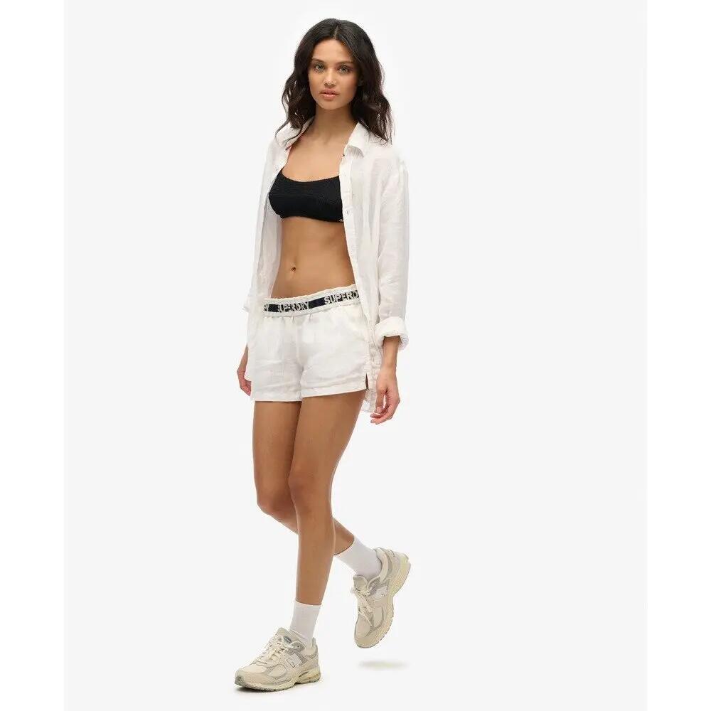Short en lin femme Superdry 7/7