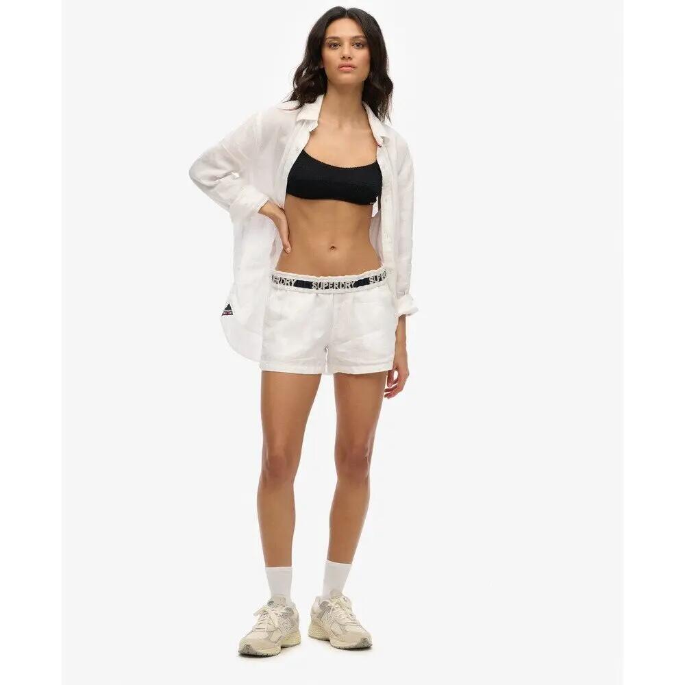 Short en lin femme Superdry 4/7