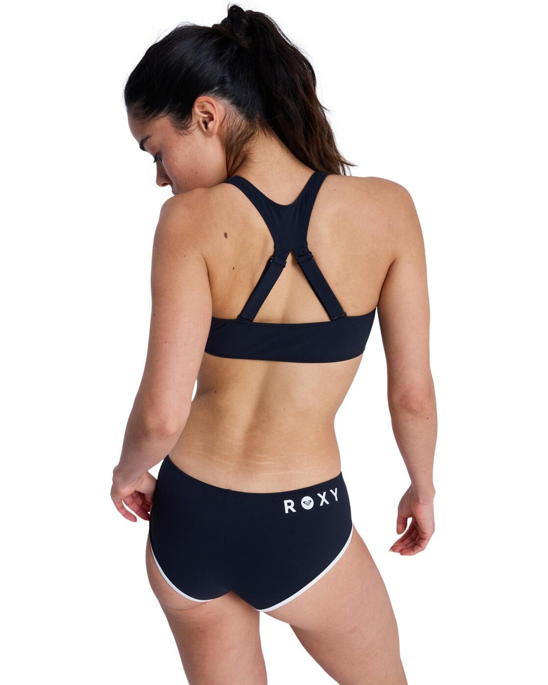 Braguita de bikini tipo Short ROXY ACTIVE HIPSTER SHORTY Negro Mujer 2/4