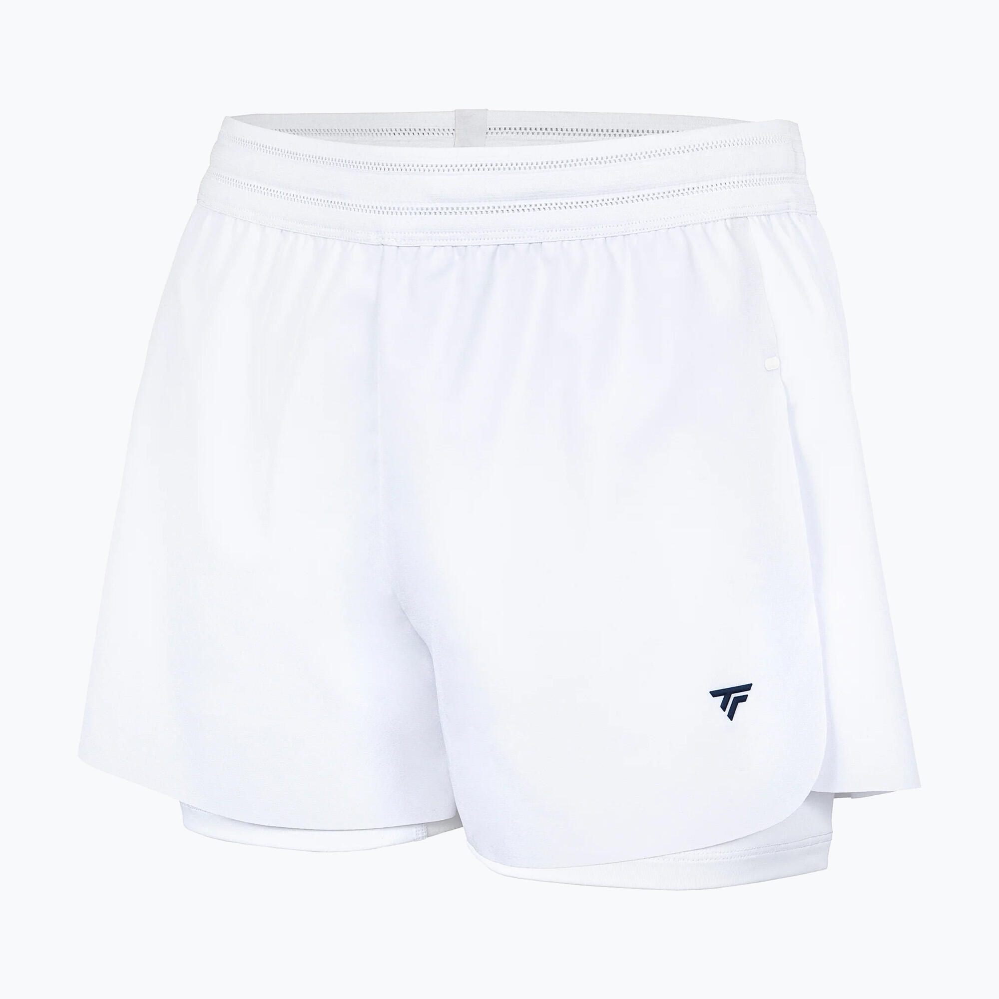 TEAM STRETCH SHORTS WEISS FRAU 6/7