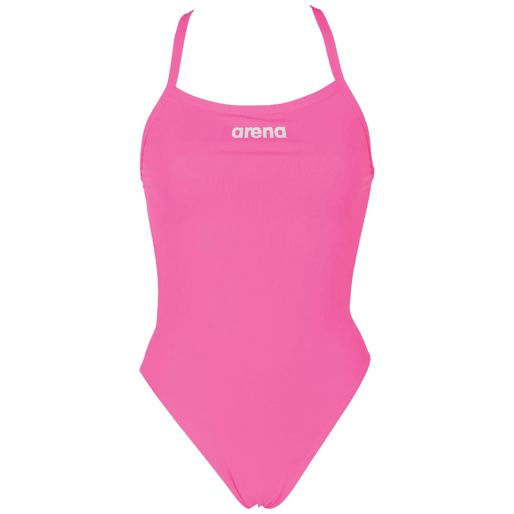 Maillot de bain 1 pièce femme Arena Solid Light Tech High 2/4