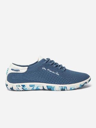 Tennis toile Femme - JAZARIA Extra Blanc / Corail