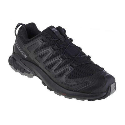 Heren xa pro v9 3d hardloopschoenen breed (zwart)