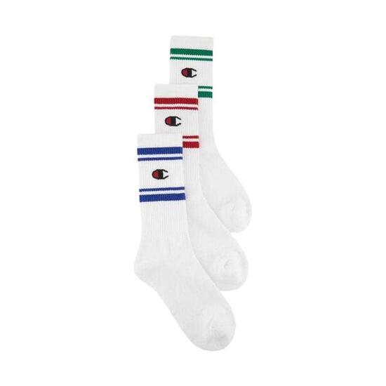 Chaussettes Adulte (Blanc / Bleu / Rouge / Vert)