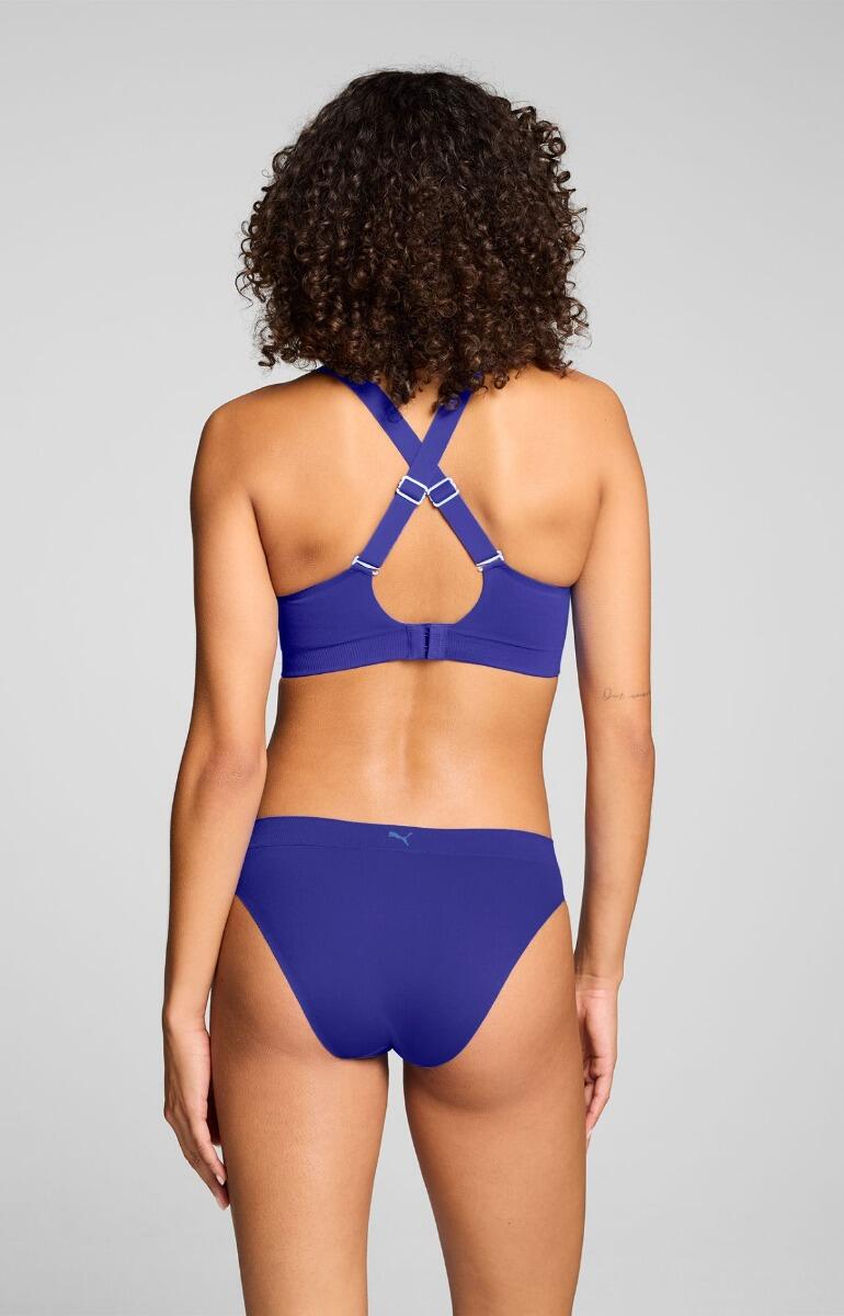 Puma Damen Sporttop 3D Knit Blau 4/6