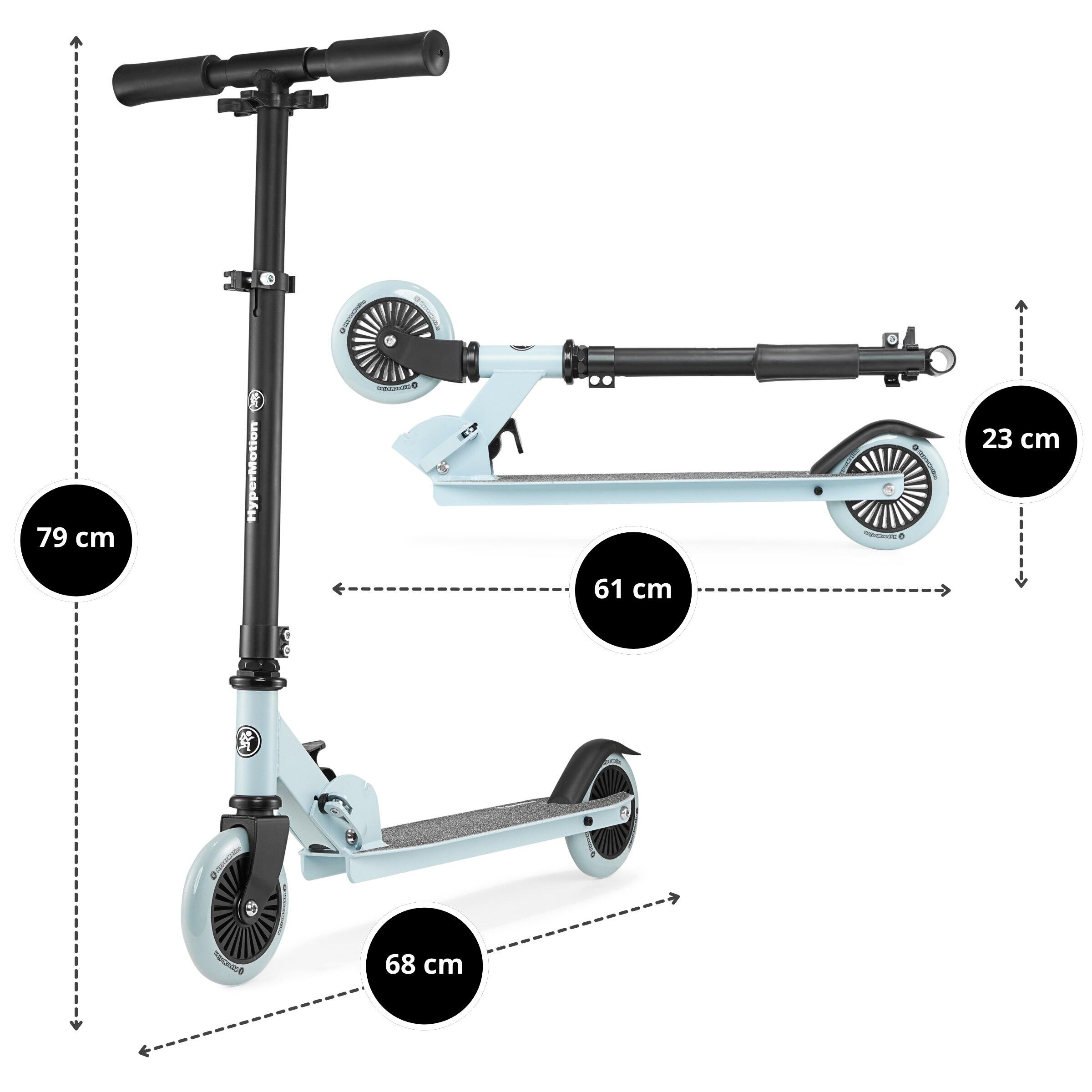 Opvouwbare Step Willy 3-8j 125mm Wielen ABEC-7 Verstelbaar Stuur 40kg EN71 3/7