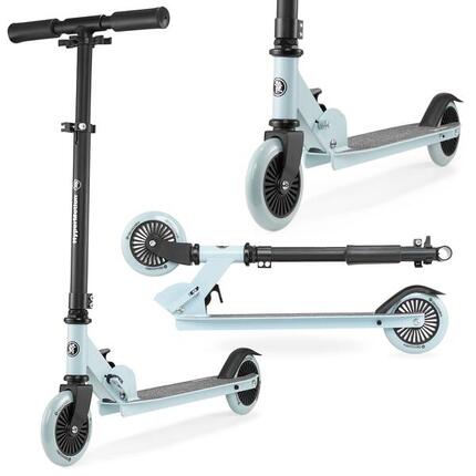 Kinderroller faltbar Willy Puderrosa 125mm ABEC-7 Ultra Leicht 2.2kg EN71