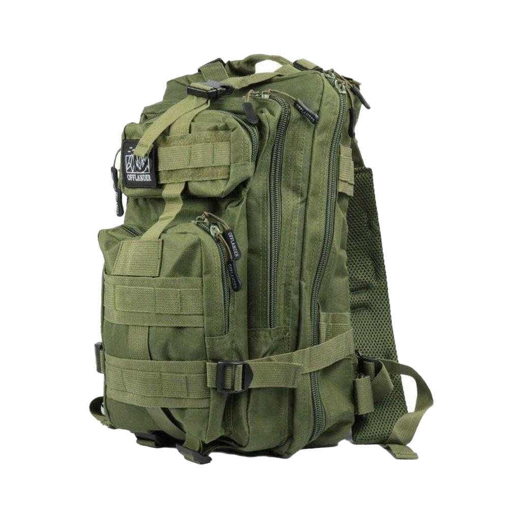 Survival Logo 25L Hiking Backpack (Khaki Green)