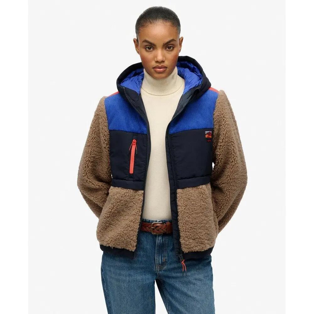 Veste à capuche polaire femme Superdry 3/7